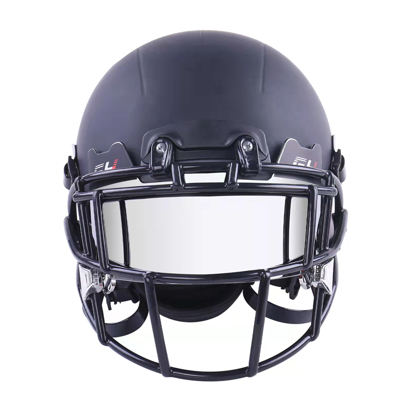 Electroplated Impact Resistant American Football Visor